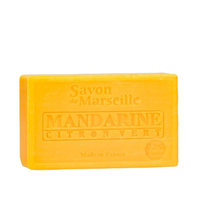 Maison Le Chatelard MANDARINE - CITRON VERT Dusch-Seife mit Mandelöl